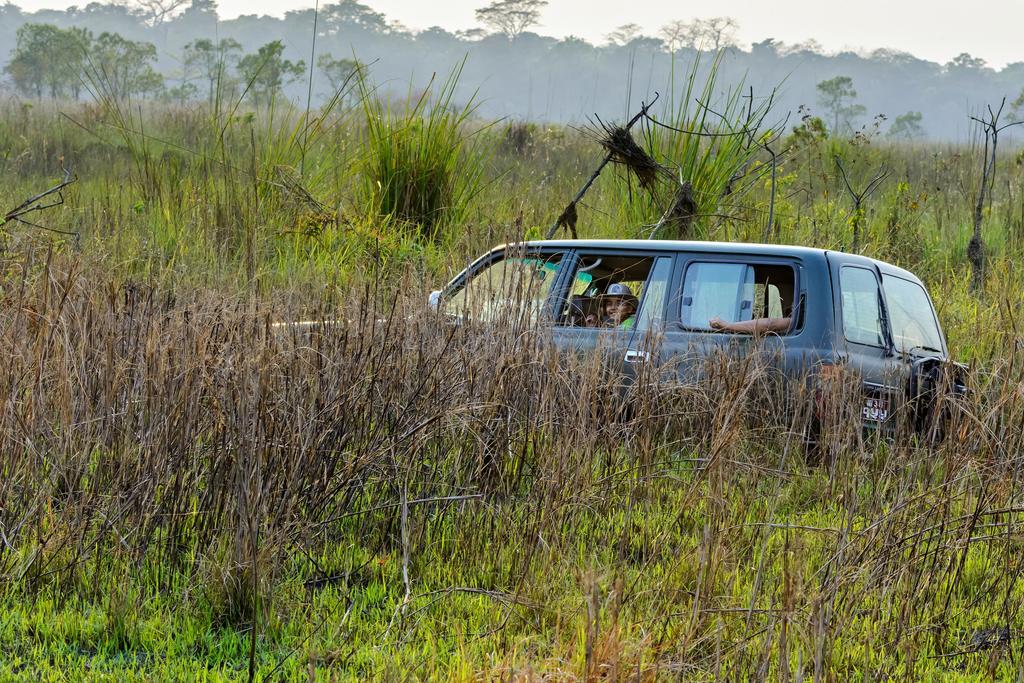 Sarang Wildlife Sanctuary Hotel Meghauli Bagian luar foto